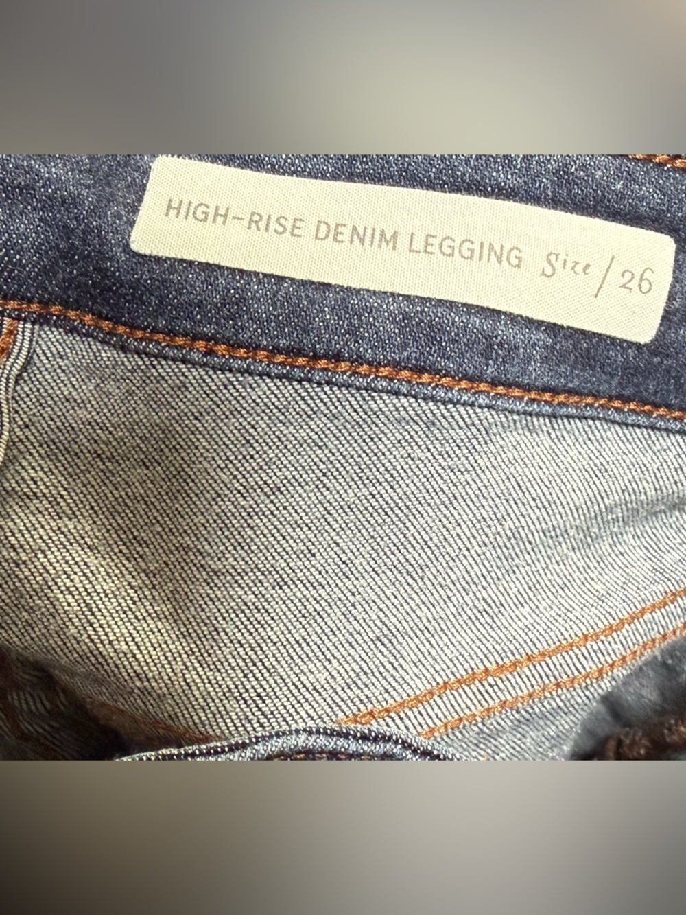 Anthropologie Dark Indigo Skinny Jeans - Picture 6 of 8